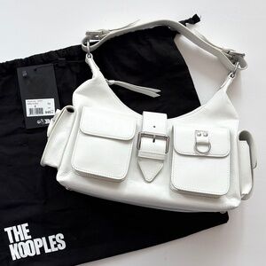 The kooples White vintage treatment Amelia bag